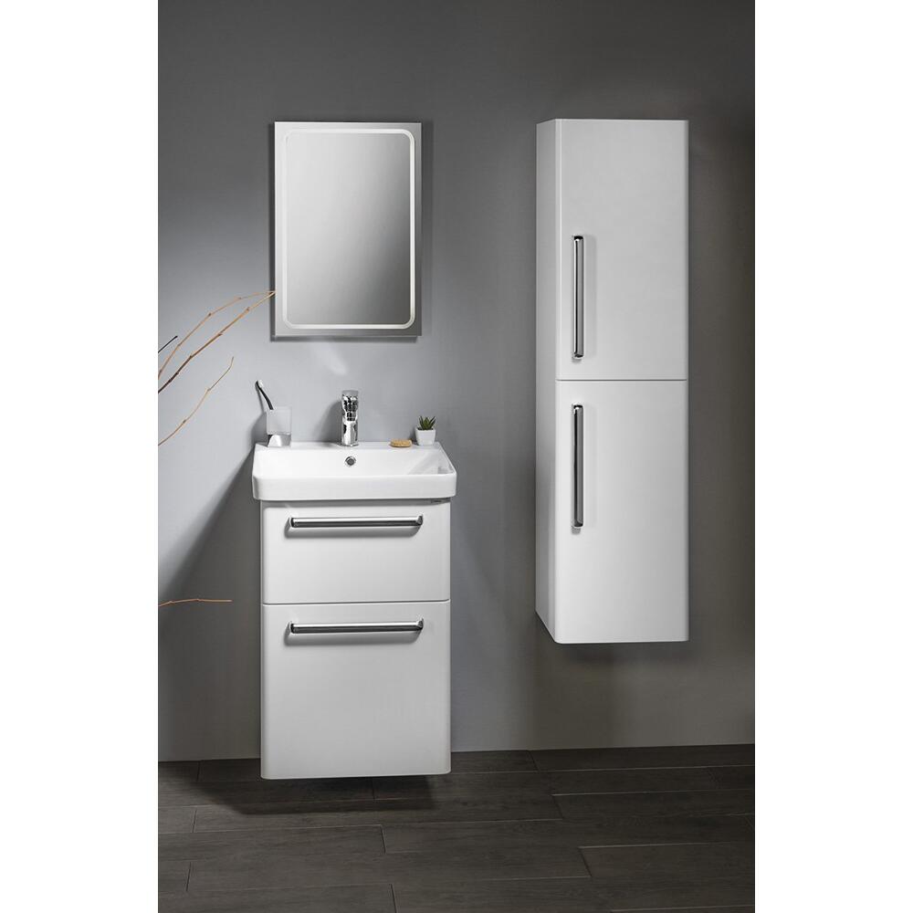 THEIA Unterschrank 46,4x70x44,2cm, 2x Schublade, weiß