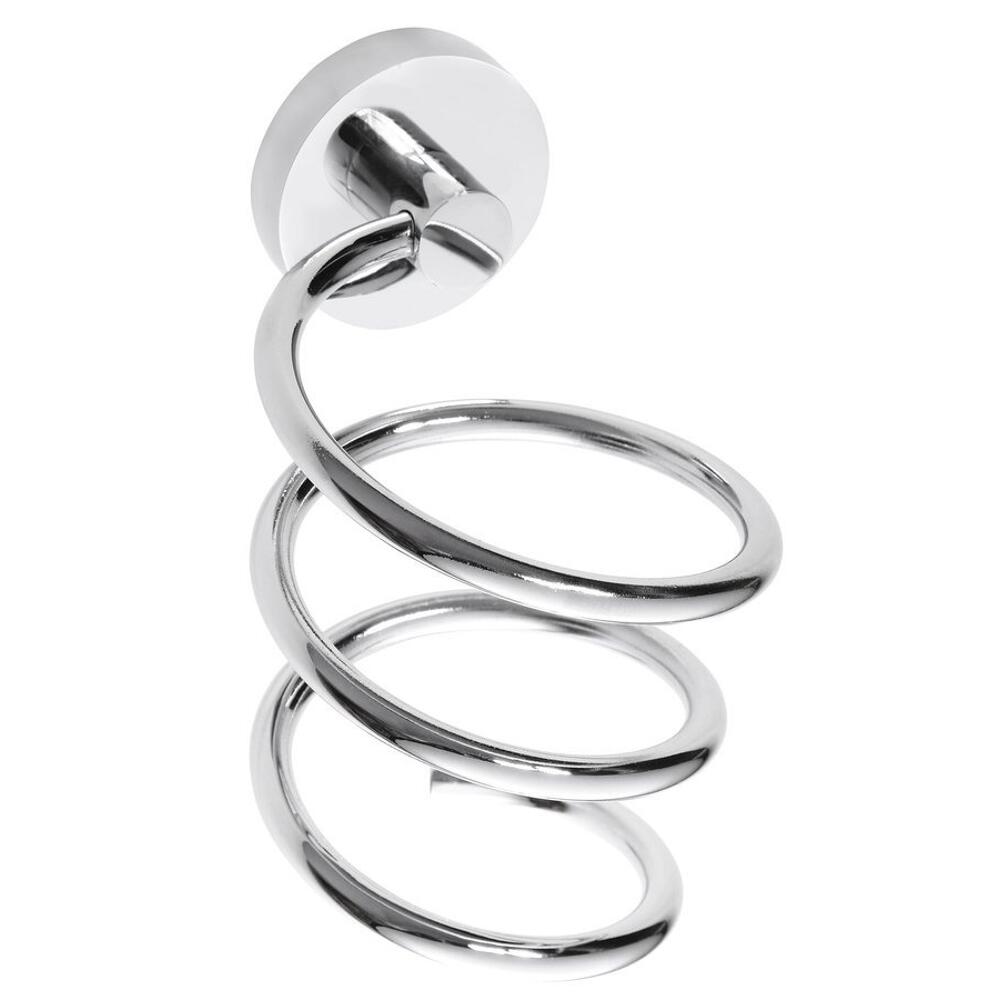 X-ROUND Spiral-Fönhalter, Chrom