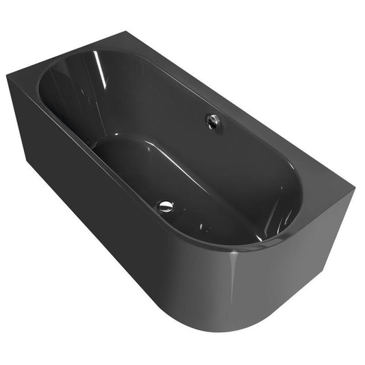 ASTRA L MONOLITH  Badewanne 160x75x60cm, dunkelgrau