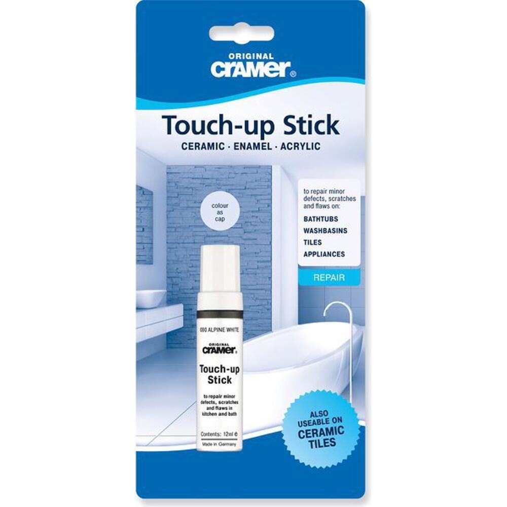 TOUCH-UP STICK Lackstift mit Pinsel, 12ml, weiß