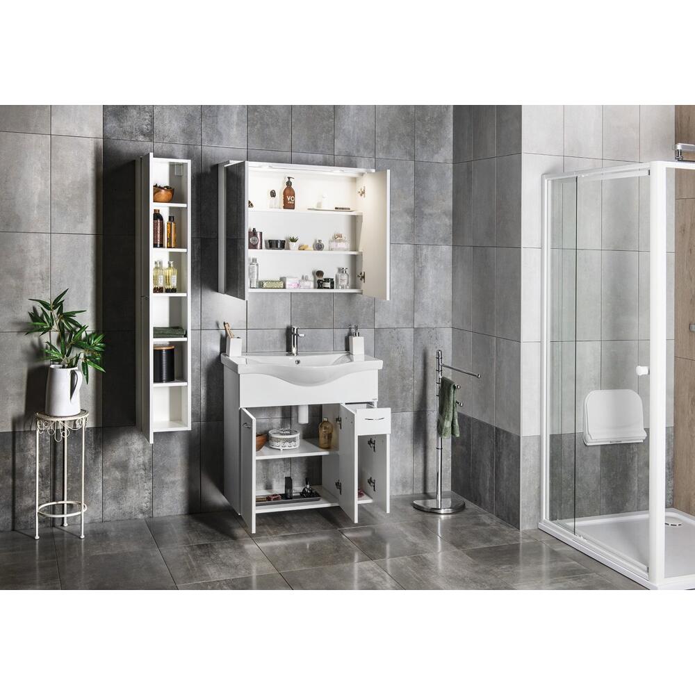 KERAMIA FRESH Unterschrank 74,5x74x34,7cm, weiß