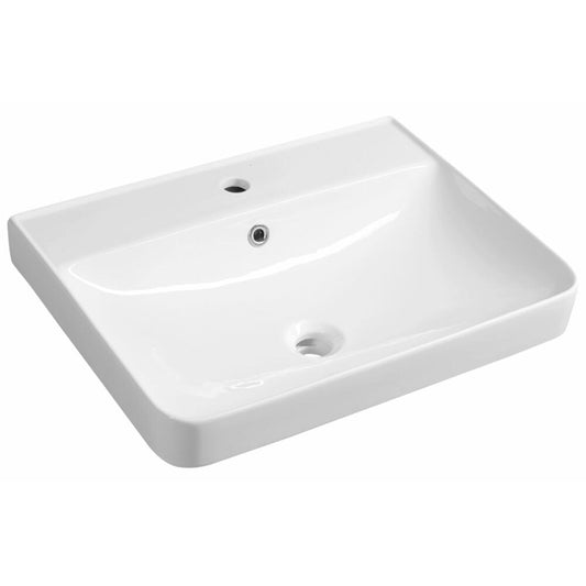 ZEN Keramik-Waschtisch 60x45cm, weiss