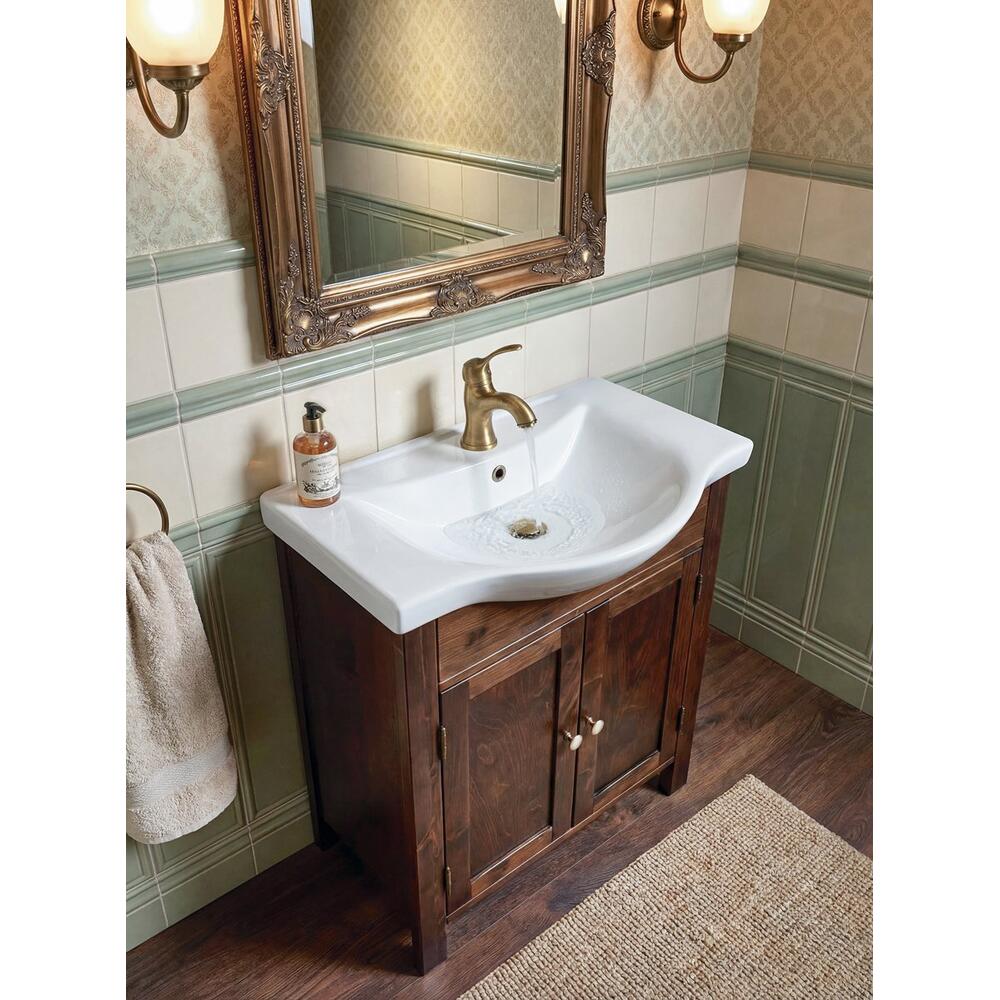 ZARA 65 Keramik-Waschbecken 64,5x46cm, Weiß