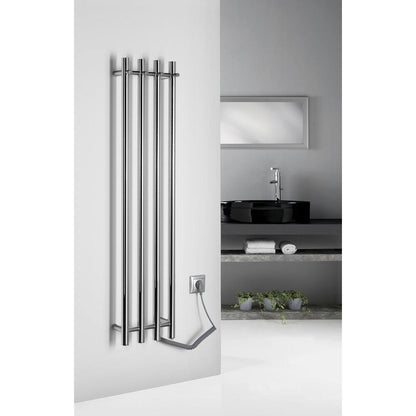 PAPINADO Handtuchtrockner elektrisch, 263x1200mm, 85W, Chrom