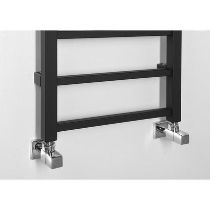 METRO LIGHT Badheizkörper 400x1500 mm, 300W,Schwarz matt