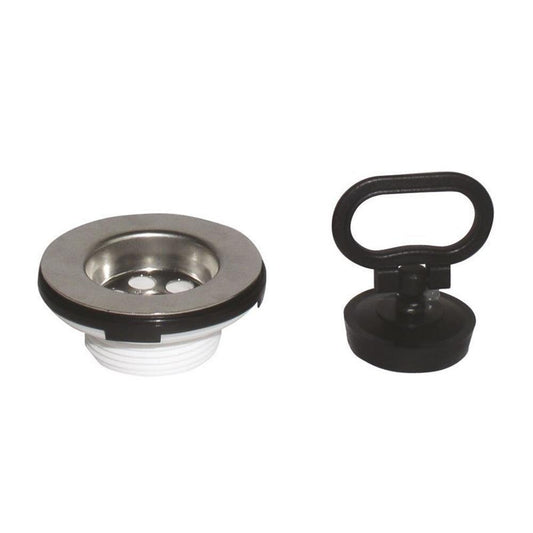 Waschtisch Auslass, Stöpsel mit Ring