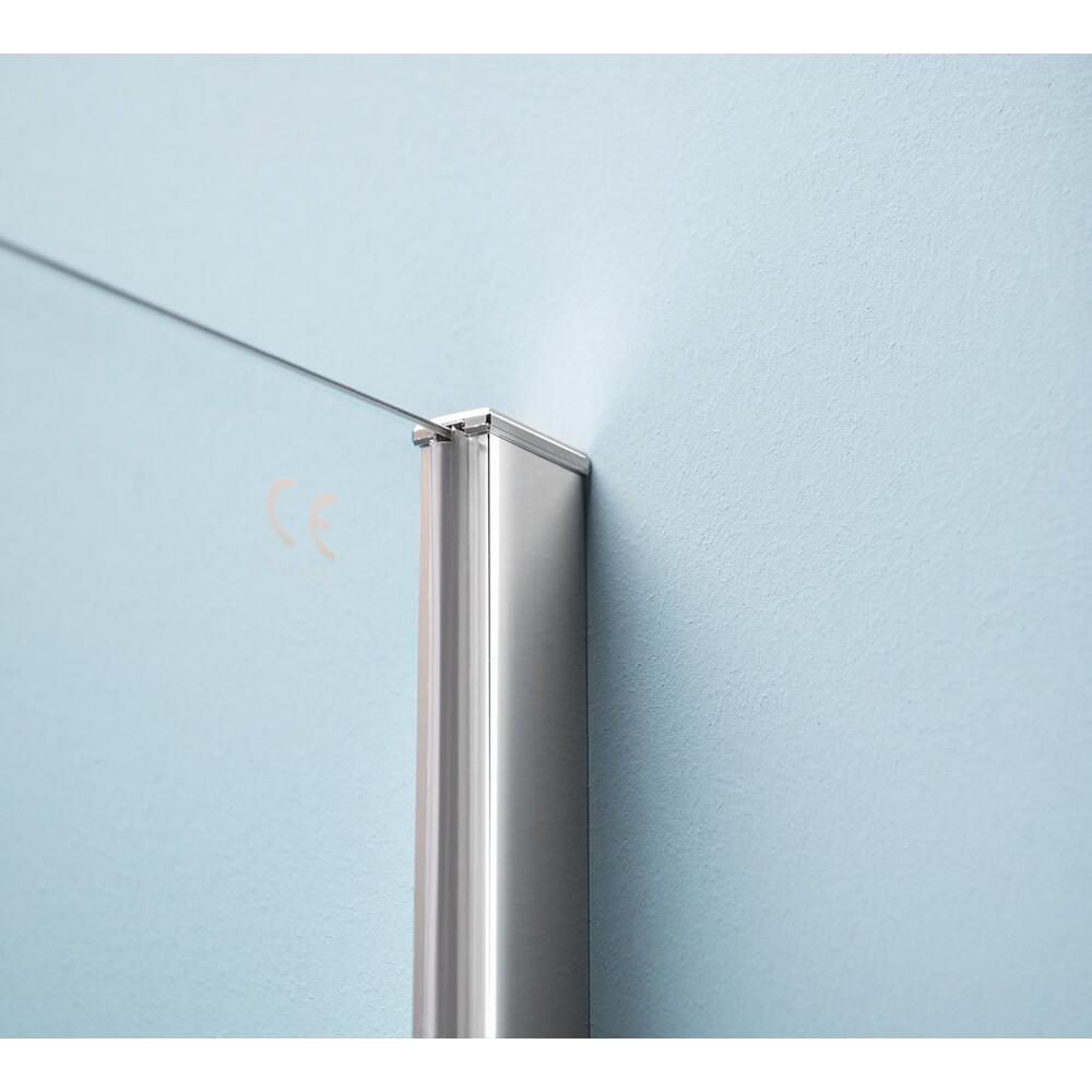 EASY LINE Seitenwand 1000mm, Klarglas