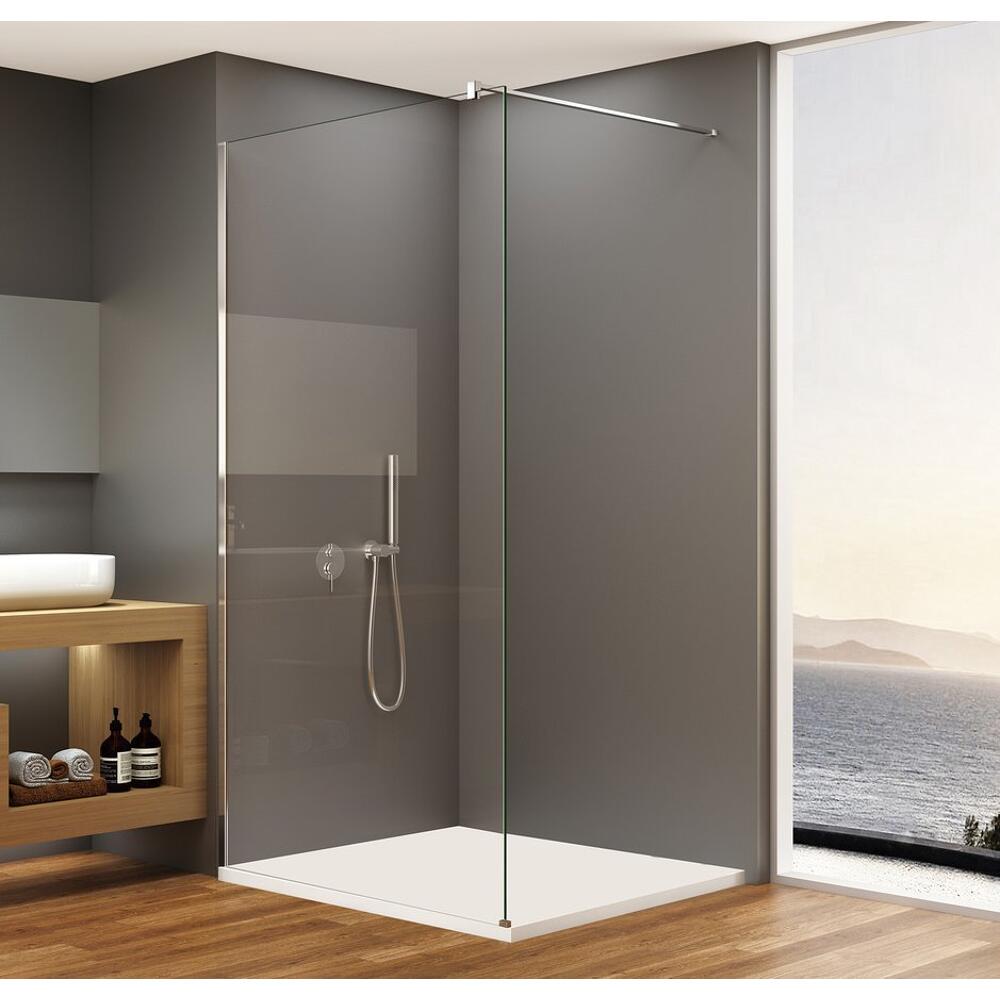 SPITZA Duschabtrennung WALK-IN, 800mm, Klarglas