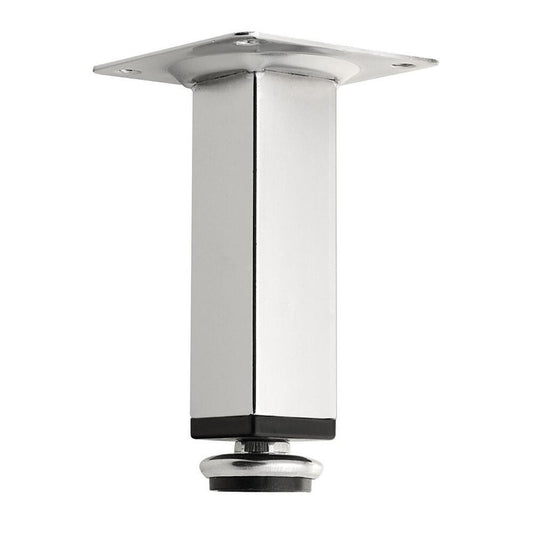 ZOJA Verstellbarer Stützfuß, H.100-110mm, Chrom