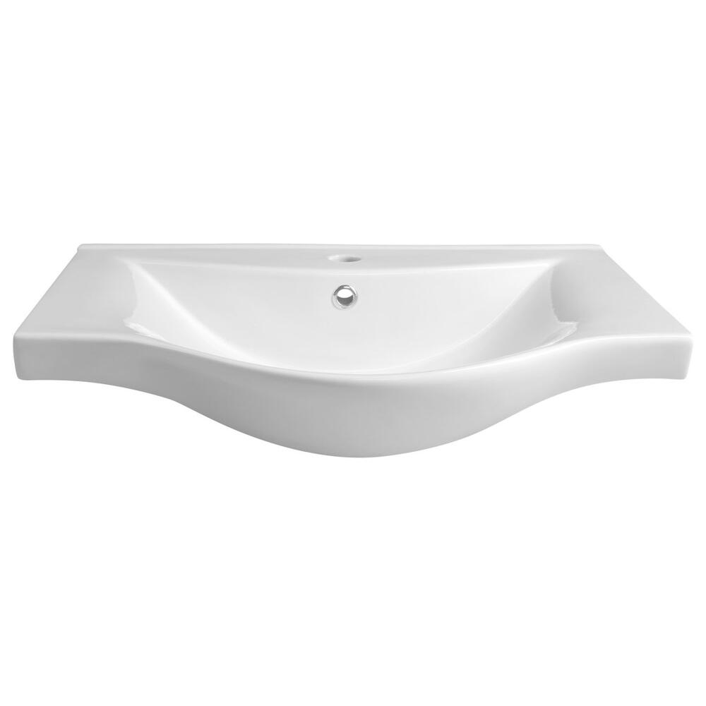 ZARA 65 Keramik-Waschbecken 64,5x46cm, Weiß
