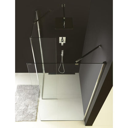 MODULAR SHOWER Seitenwand (B) für Montage an Modul 2, 1000mm, links