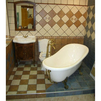 RETRO Spiegel im Holzrahmen 650x910mm, Buche