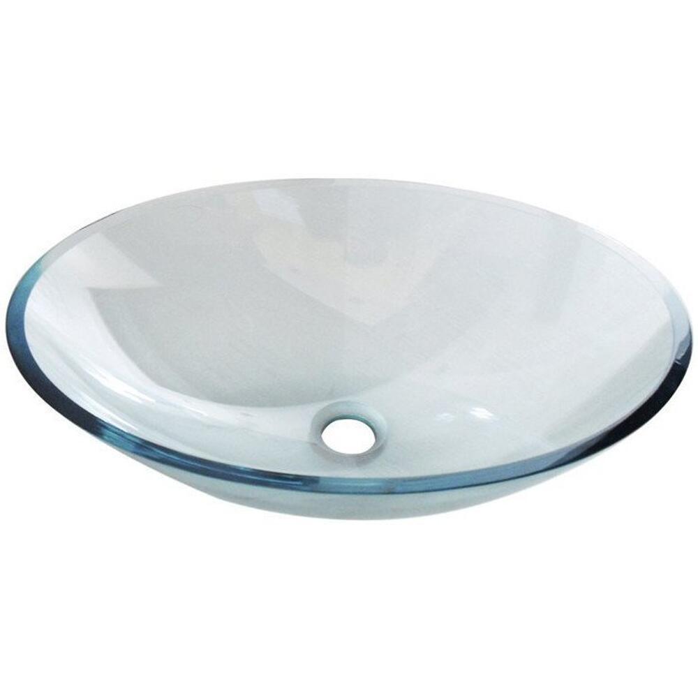 PURE Aufsatzwaschtisch, Glas,52x37,5 cm, Klarglas