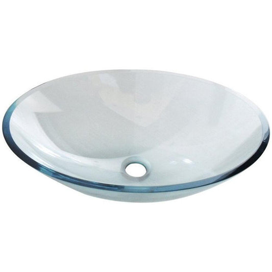 PURE Aufsatzwaschtisch, Glas,52x37,5 cm, Klarglas