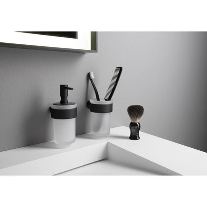 PIRENEI Glas, Milchglas, Schwarz matt