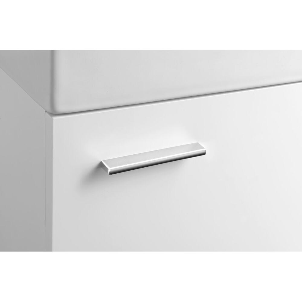 ZOJA Unterschrank mit Keramik Waschtisch 40x22 cm, weiß