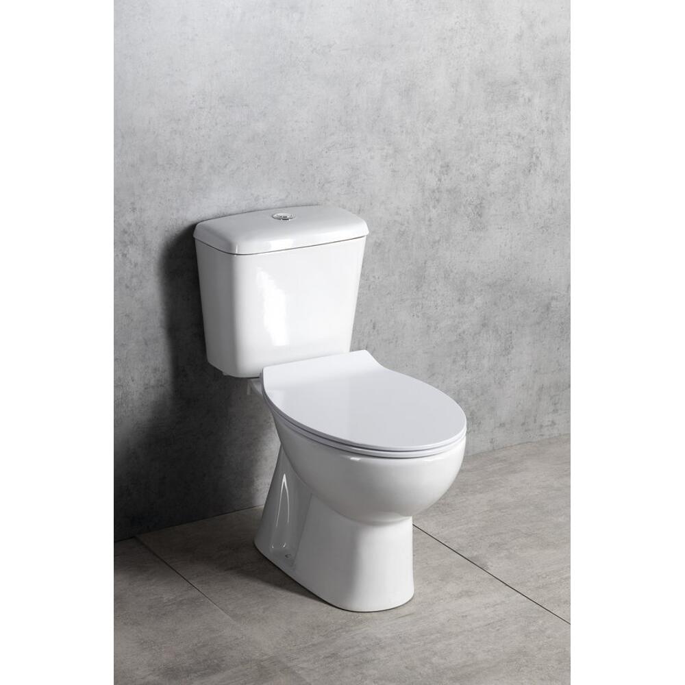 MANUEL Kombi-WC, Abgang senkrecht, weiß