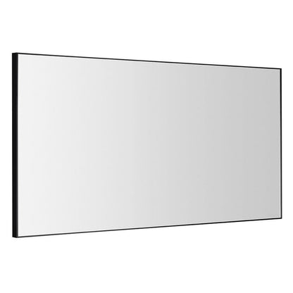 AROWANA Spiegel mit Rahmen, 1200x600mm, schwarz