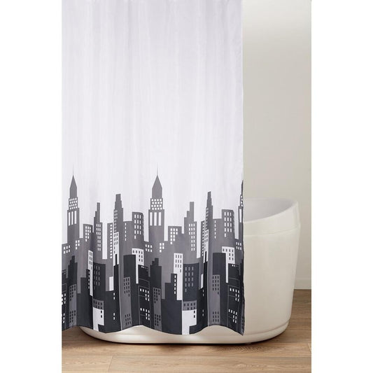 Duschvorhang 180x200cm, Polyester, Dekor
