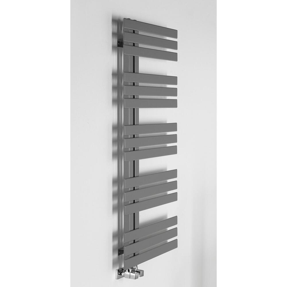 SILVANA Badheizkörper 500x1236 mm, Silber metall