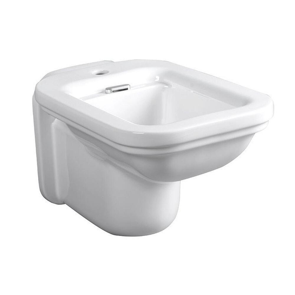 WALDORF Hänge-Bidet 37x55cm, weiß