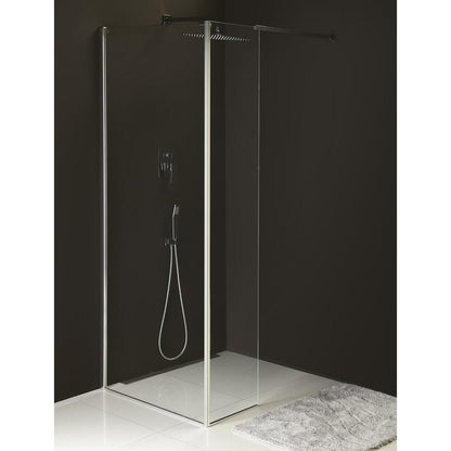 MODULAR SHOWER Seitenwand (B) für Montage an Modul 2, 400mm, links