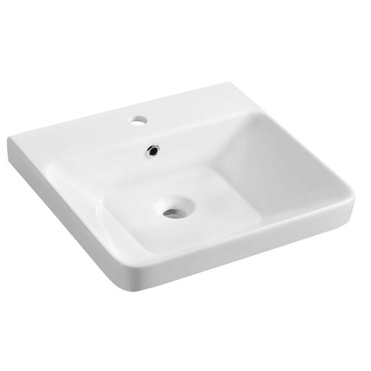 THALIE 50 Keramik-Waschtisch 50x46cm, weiss