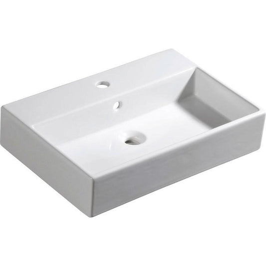 PURITY Keramik-Waschtisch 60x42 cm, weiss