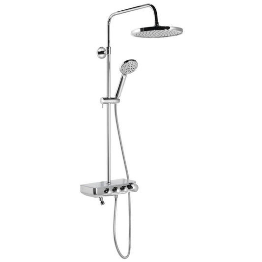 FARRAO Duschsäule mit Armatur , Chrom