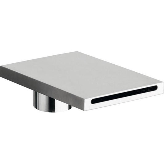 Wanneneinlauf, Breite 120mm, Chrom