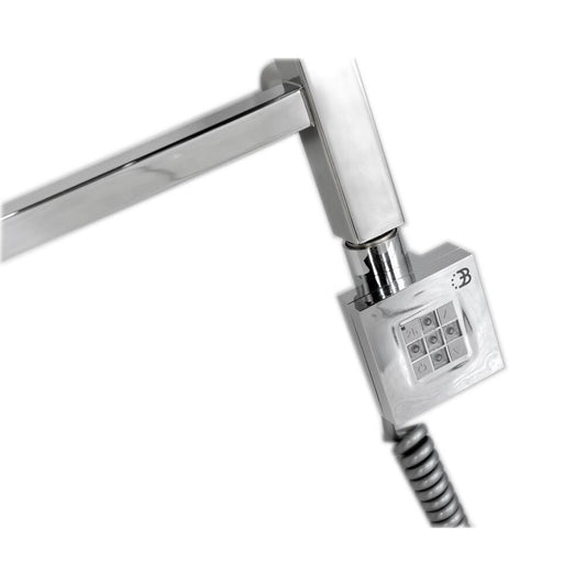 KTX E-Patrone mit Thermostat, 800 W, Chrom
