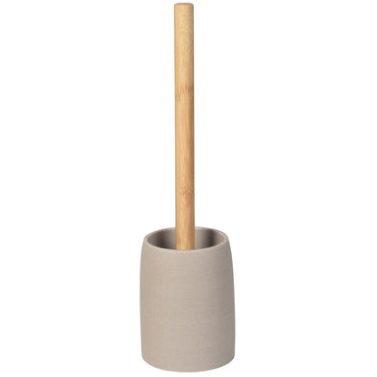 RIKO WC-Bürste zum Stellen, Beige/Bambus