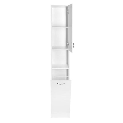SIMPLEX ECO Hochschrank mit Wäschekorb 30x180x30cm