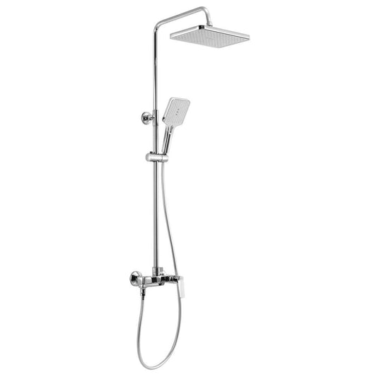 FLERY Duschsäule mit Hebelarmatur, Chrom