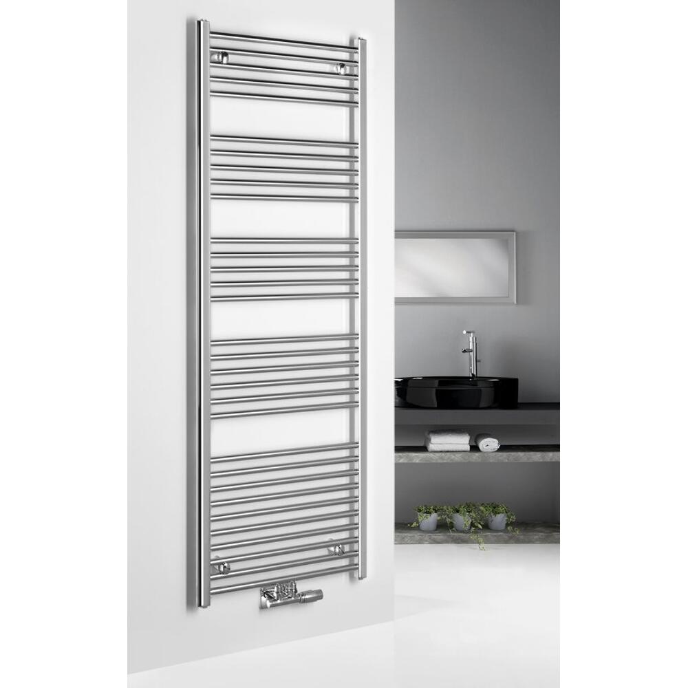 ALYA Badheizkörper gerade 600x1785mm, Mittelanschluss, 600W,Chrom