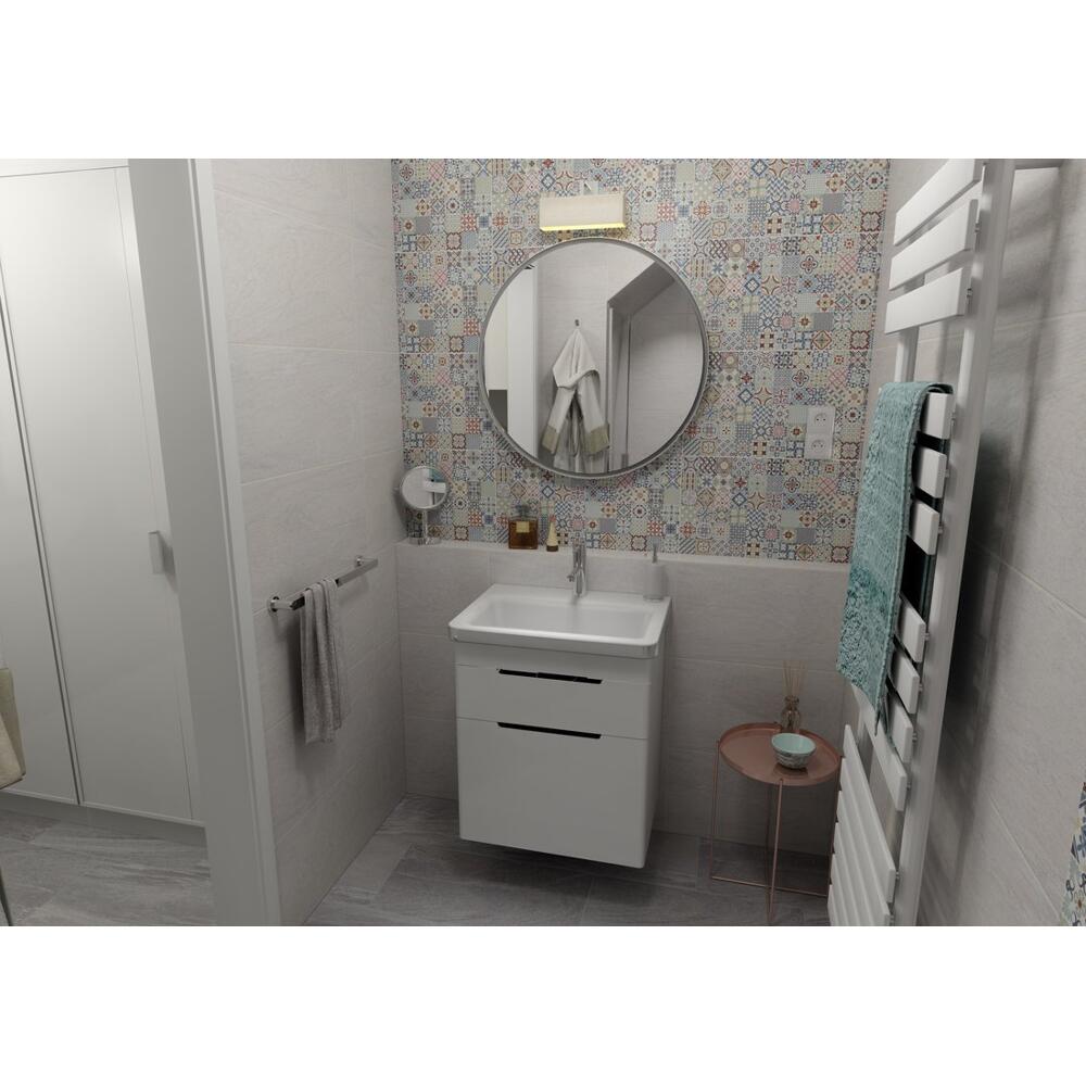 ELLA Unterschrank 56,5x65x43cm, 2x Schublade, weiß