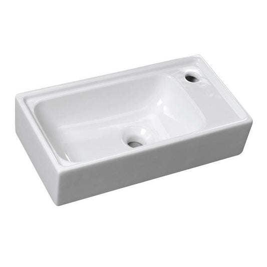 ORION Keramik-Waschtisch 50x26,5cm, weiß