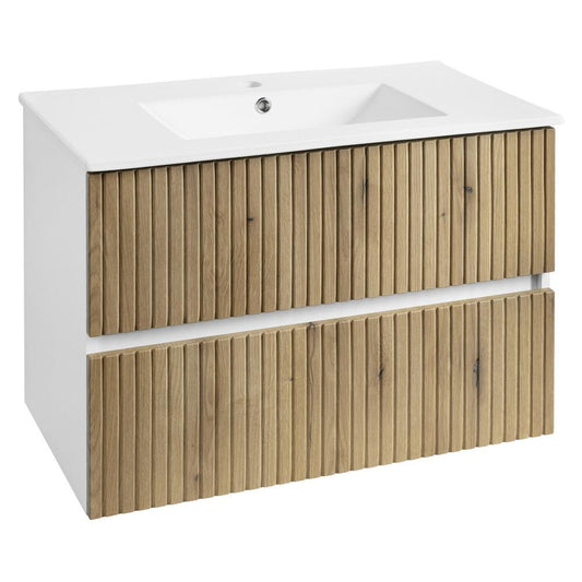 PANEDA STRIP Unterschrank 79,5x55x45,2cm, Eiche Emoprio