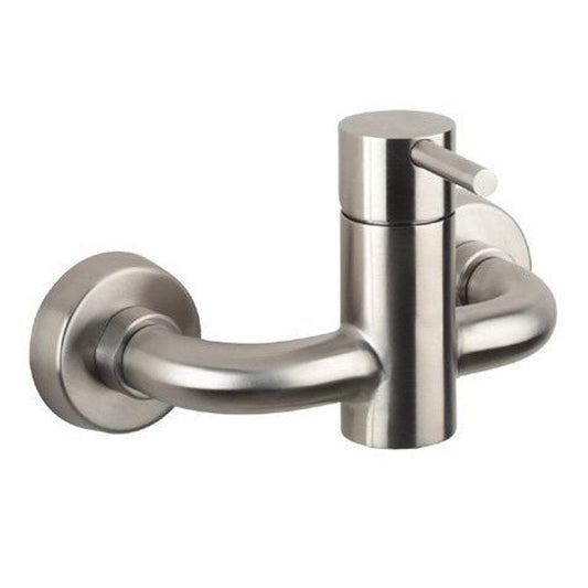 MINIMAL Duscharmatur, Edelstahl matt