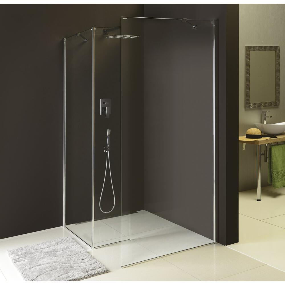MODULAR SHOWER Seitenwand (B) für Montage an Modul 2, 1000mm, links