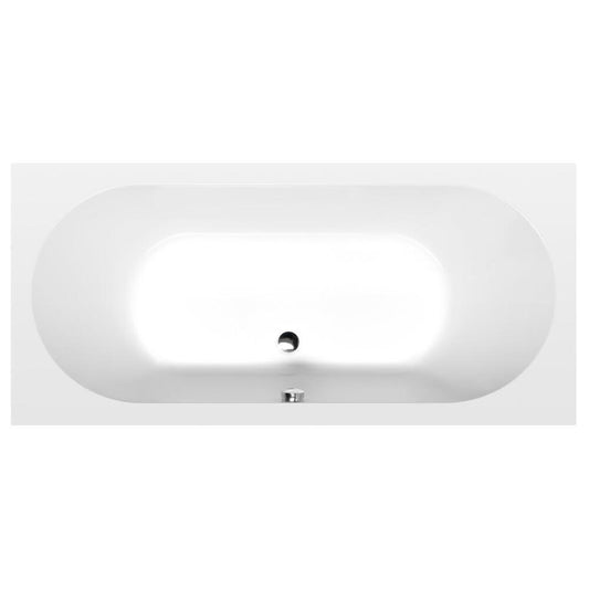 LEVANA Rechteckwanne 170x80x39cm, Weiß matt