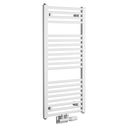 DIRECT Badheizkörper mit Zentralanschluss 450x960 mm, 400W,Weiß
