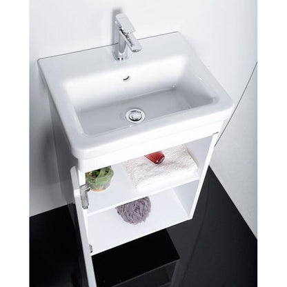 ELLA Unterschrank 46,5x65x38,5cm, 1x Tür, links, weiß