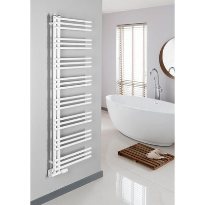 POSEIDON Badheizkörper 450x1540mm,500W,  Weiß