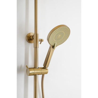 ICONIC Duschsäule mit Armatur, Gold matt