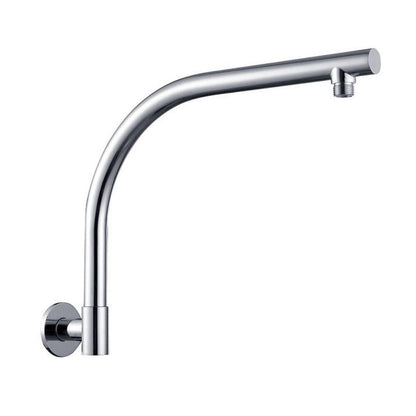 Duscharm rund hoch, 370mm, Chrom