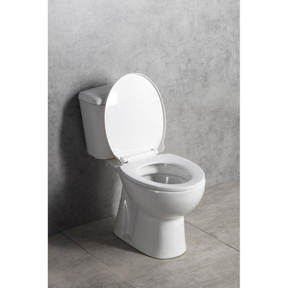 MANUEL Kombi-WC, Abgang senkrecht, weiß