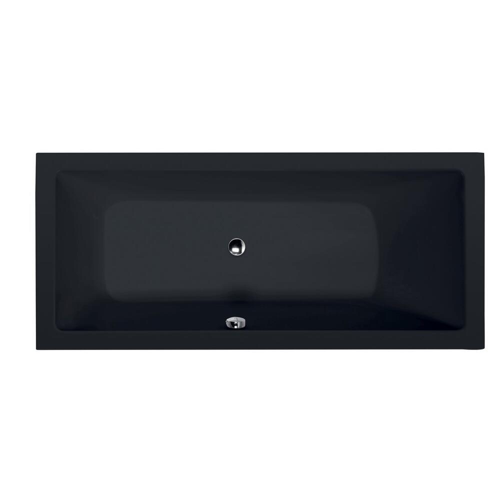 MIMOA Rechteckwanne 170x80x39cm, Schwarz matt
