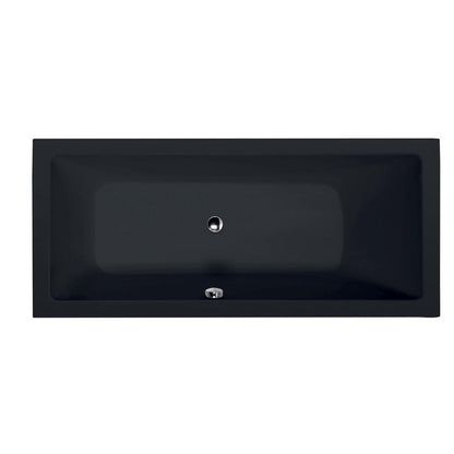 MIMOA Rechteckwanne 170x80x39cm, Schwarz matt