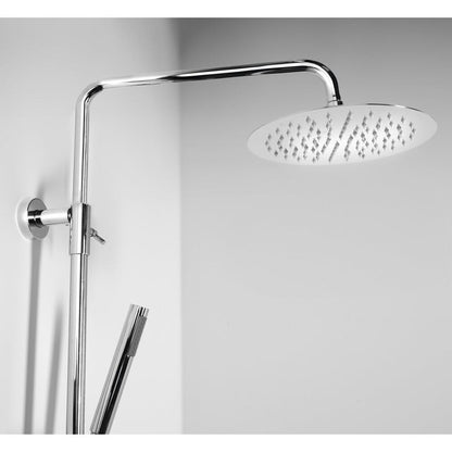 Duschsäule mit Thermostat-Armatur, Chrom